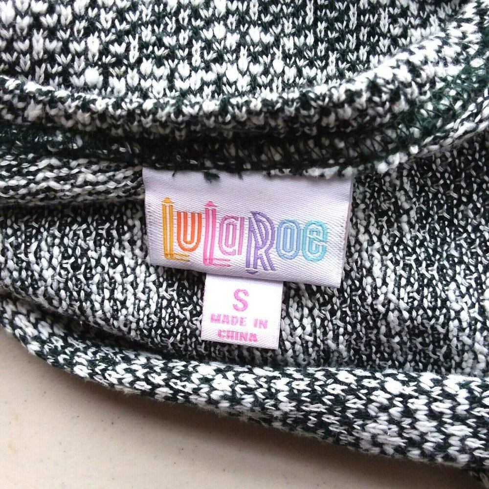 ☆☆SOLD☆☆ LulaRoe Joy Duster Length Heathered Vest - Picture 5 of 9